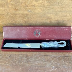 Vintage Arthur Court Elephant Bread knife